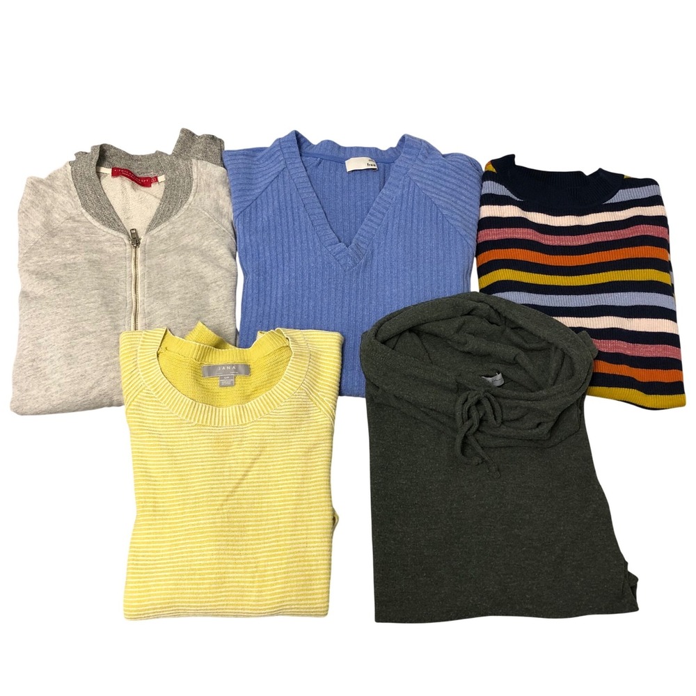 Mixed Brand Sweater Lot Womens‎ Small 5pc Philanthropy Jana Michael Stars